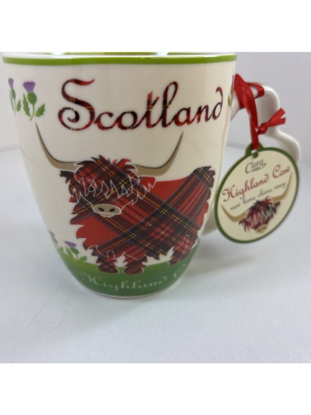 Scotland Higland Cow Mug Porcelain  Cup 13 fl oz by Royal Tara - Picture 2 of 8